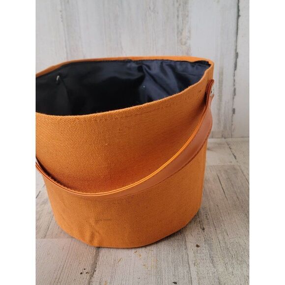 Trick or treat canvas pumpkin bag bucket Halloween - Picture 7 of 10